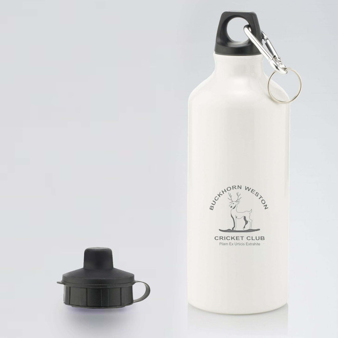 Aluminium Water Bottle with 2 Cap Styles-BUCKWEST