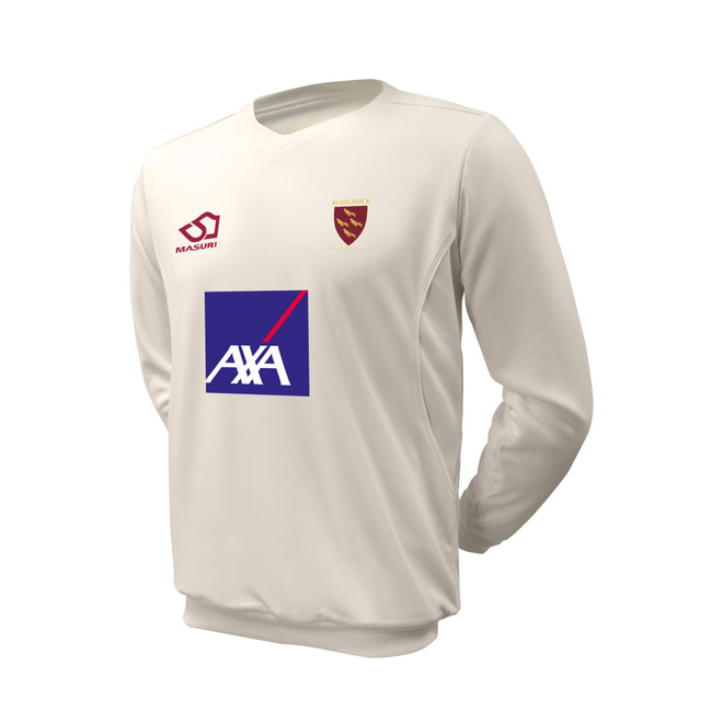Junior Long Sleeve Cricket Slipover -RWCC1
