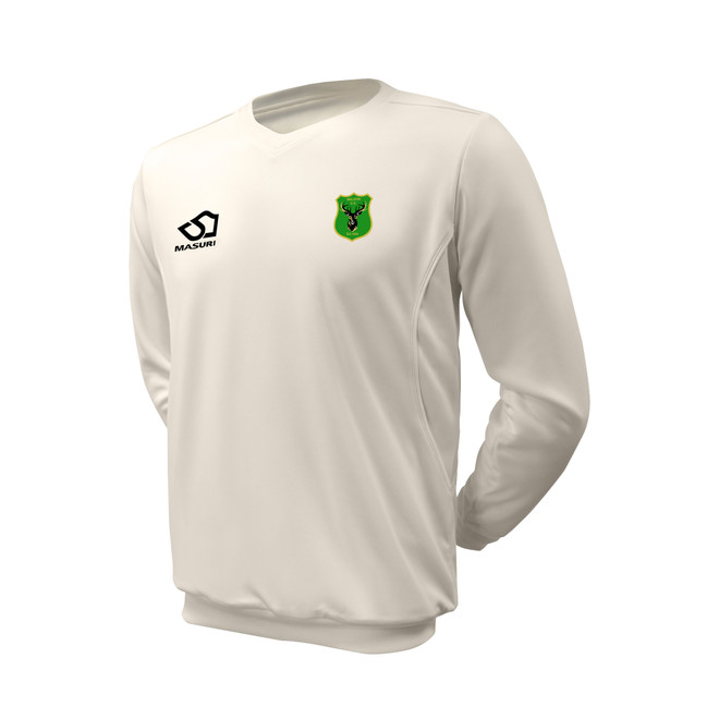 Long Sleeve Cricket Slipover -WELDON