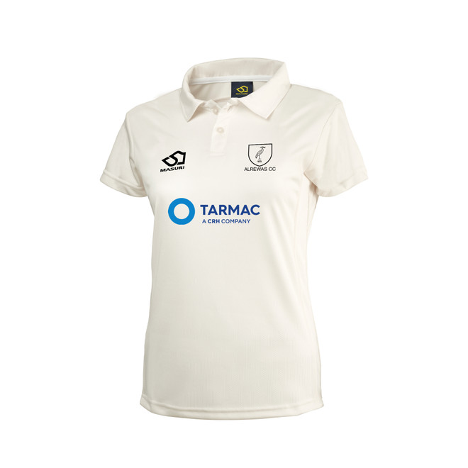 Women's Short Sleeve Cricket Shirt-ALRWAS