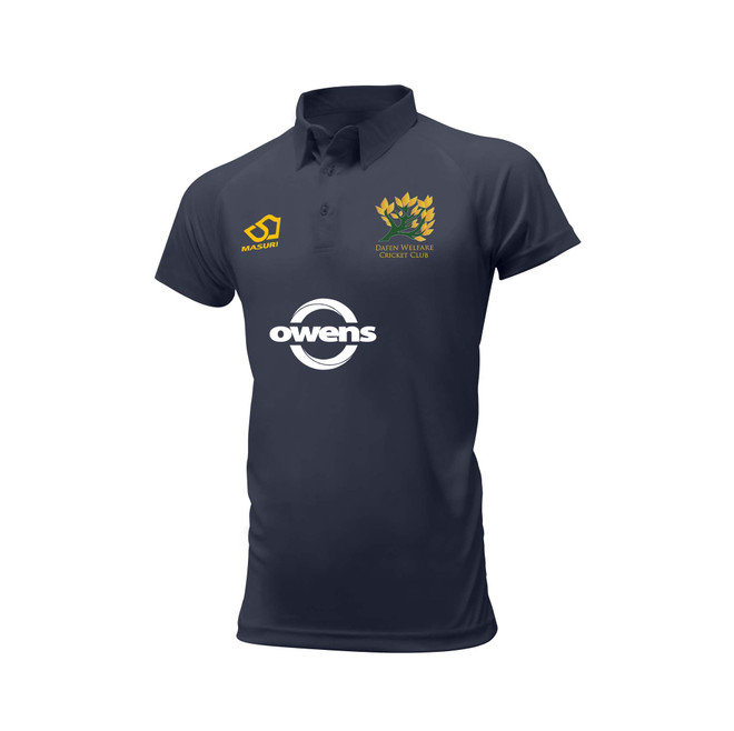 Junior Short Sleeve Coloured Cricket Shirt -DAF
