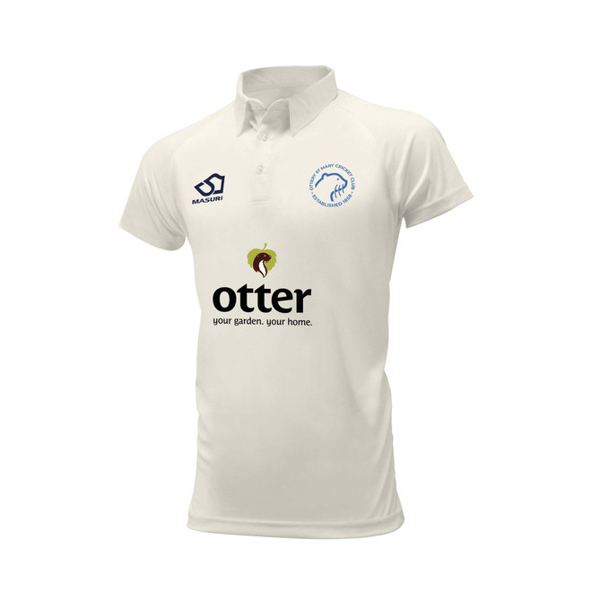 Junior Short Sleeve Cricket Shirt-OSMCC