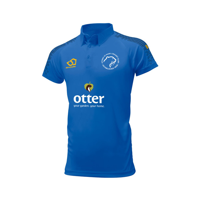 Junior Short Sleeve Coloured Cricket Shirt -OSMCC
