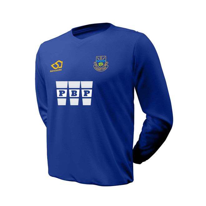 Junior Long Sleeve Coloured Playing Sweater  (under 18)-CHERRY
