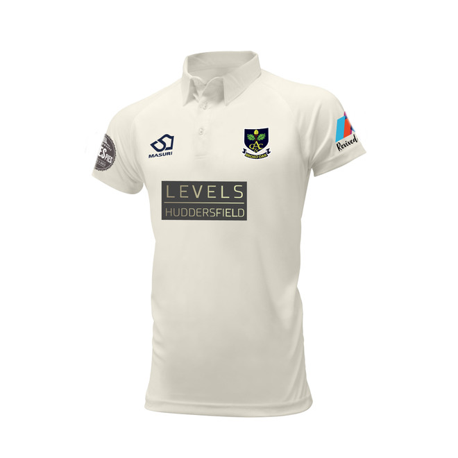Junior Short Sleeve Cricket Shirt-BROAK