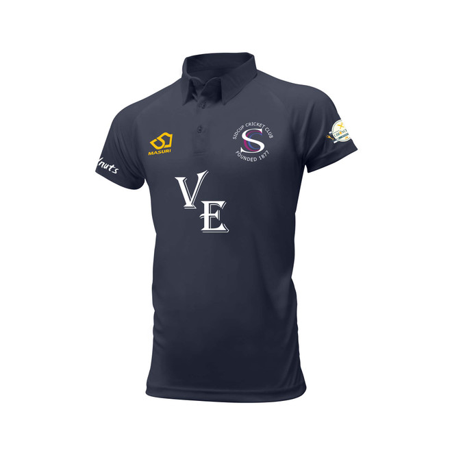 Mens Short Sleeve Coloured Cricket Shirt -SIDCUP