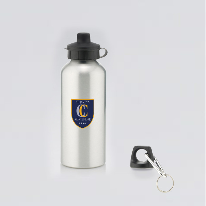 Aluminium Water Bottle with 2 Cap Styles-STJAMES