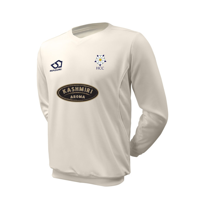 Junior Long Sleeve Cricket Slipover -HASWCC