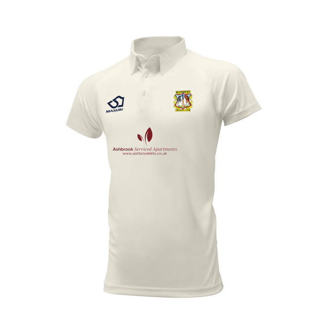 Junior Short Sleeve Cricket Shirt-BLBCC