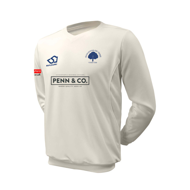 Long Sleeve Cricket Slipover -KOTCC
