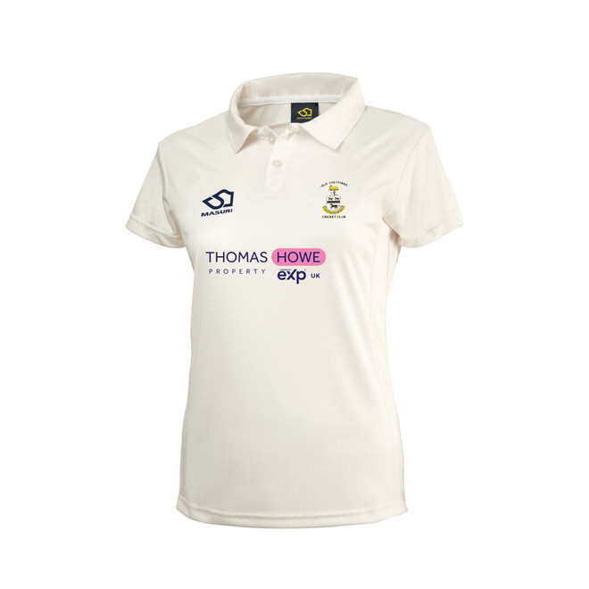 Women's Short Sleeve Cricket Shirt-OLDC