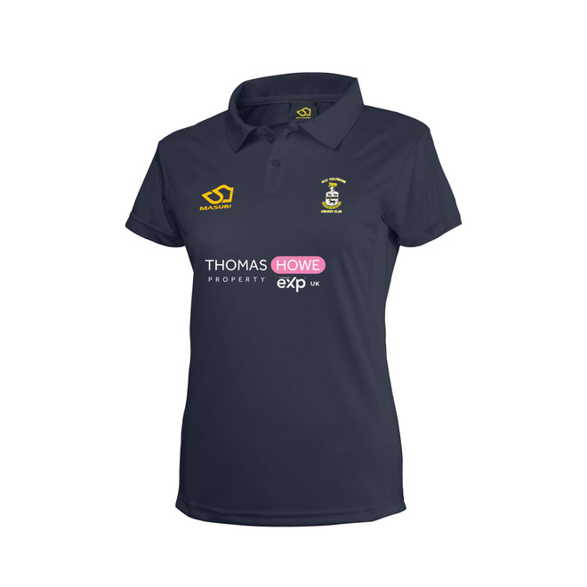 Women's Short Sleeve Coloured Cricket Shirt-OLDC