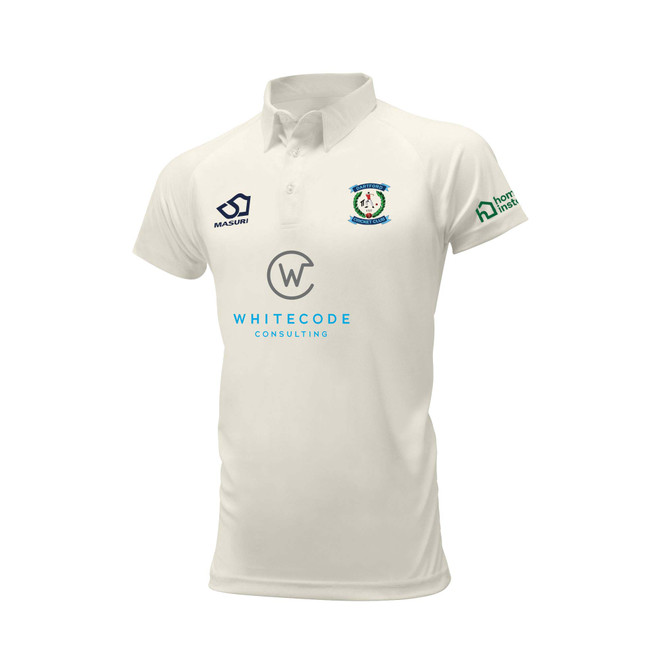 Junior Short Sleeve Cricket Shirt-DARTF