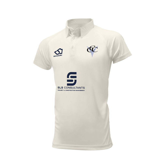 Mens Short Sleeve Cricket Shirt-CASTFCC