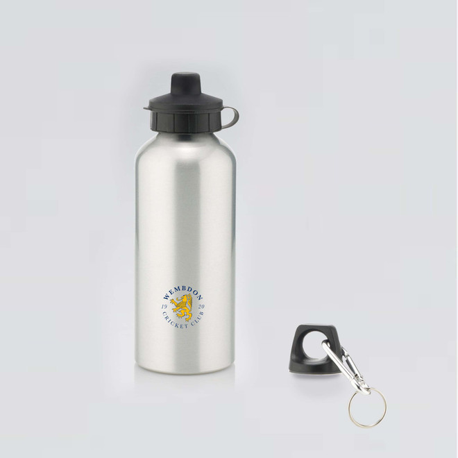Aluminium Water Bottle with 2 Cap Styles-WEMBDO