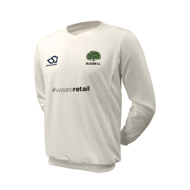 Long Sleeve Cricket Slipover -BILLES