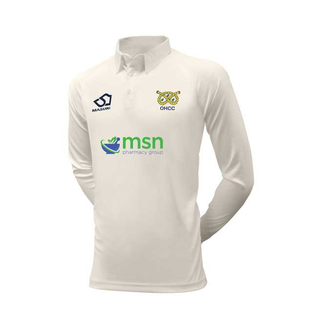 Long Sleeve Cricket Shirt-OLDHILL