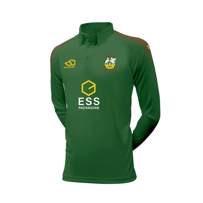 Junior Long Sleeve Coloured Cricket Shirt-STNESP
