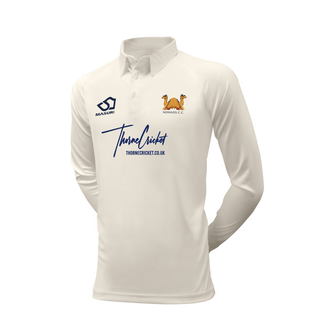Long Sleeve Cricket Shirt-NOMAD