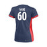 Women's Training Shirt (Navy/Red)-LLECH