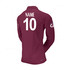Junior Long Sleeve Coloured Cricket Shirt -PLAX