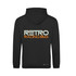 Black Unisex Casual Hoodie -RETRO