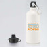 Aluminium Water Bottle with 2 Cap Styles-RETRO