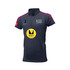 Mens Short Sleeve Coloured Cricket Shirt - Navy-KNGCOL