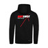 Junior Black Unisex Active Hoodie-HOTSHOT