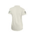 Women's Short Sleeve Cricket Shirt-WHITEF