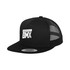 Black Trucker Cap-BBMX