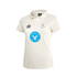Women's Short Sleeve Cricket Shirt-WHITW