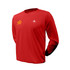 Junior Long Sleeve Coloured Playing Sweater  - Red-HDNF