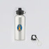 Aluminium Water Bottle with 2 Cap Styles-ALMND