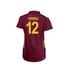 Women's Short Sleeve Coloured Cricket Shirt-STCCC