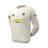 Junior Long Sleeve Cricket Slipover -WHITWA
