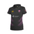 Women's Short Sleeve Coloured Cricket Shirt-PURL
