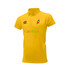 Junior Short Sleeve Coloured Cricket Shirt  (Yellow)-IOMCA