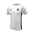 Mens Training Shirt  White/Navy-HAMHILL