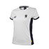 Women's Training Shirt White/Navy-HAMHILL