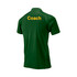 Mens Green Coach Short Sleeve Coloured Cricket Shirt -LKBCC