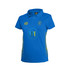 Women's Short Sleeve Coloured Cricket Shirt - Royalblue - OLDWOK