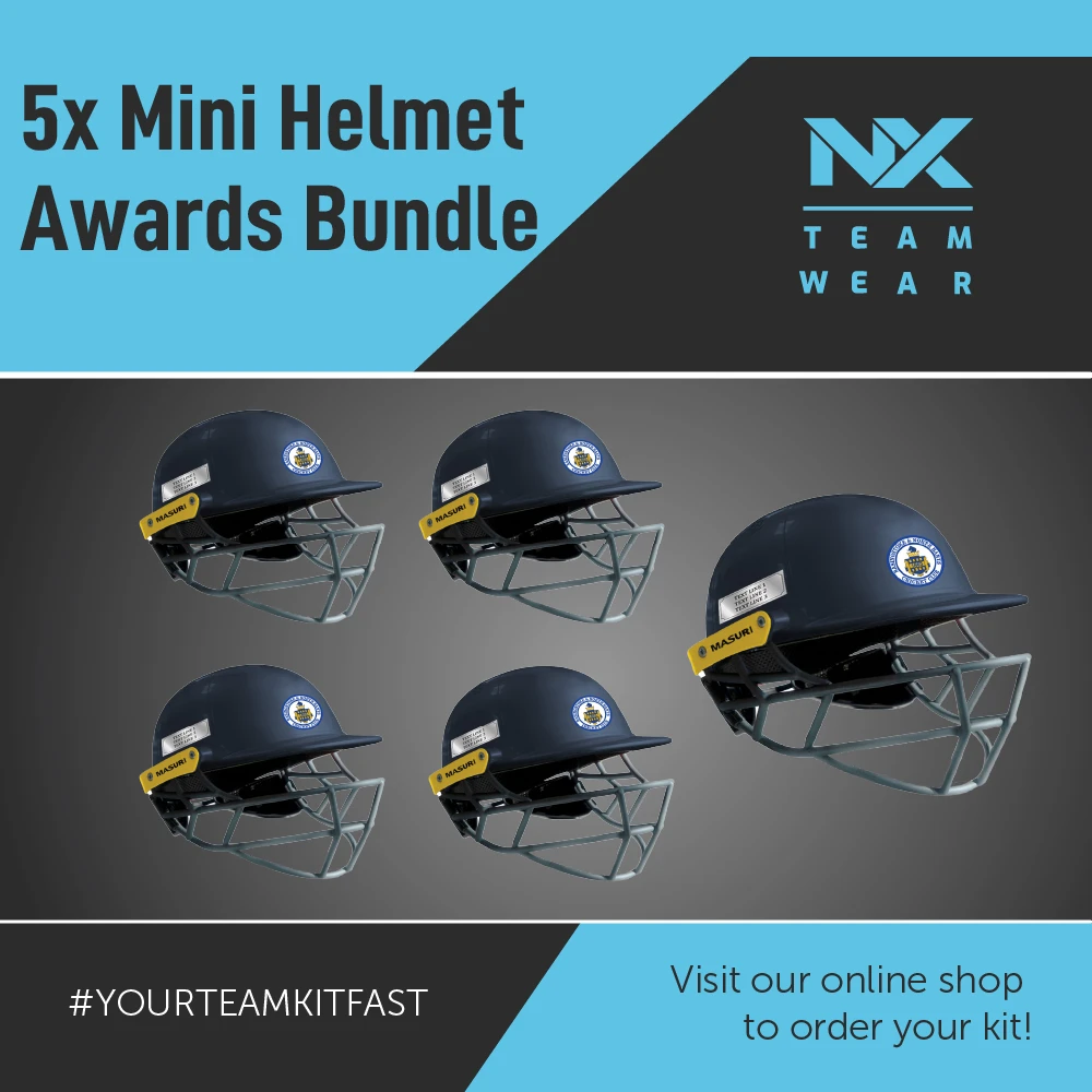 5x Mini Helmet Awards Bundle