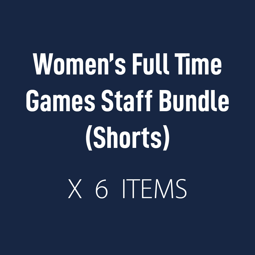 Women's Full Time Games Staff Bundle (Shorts)