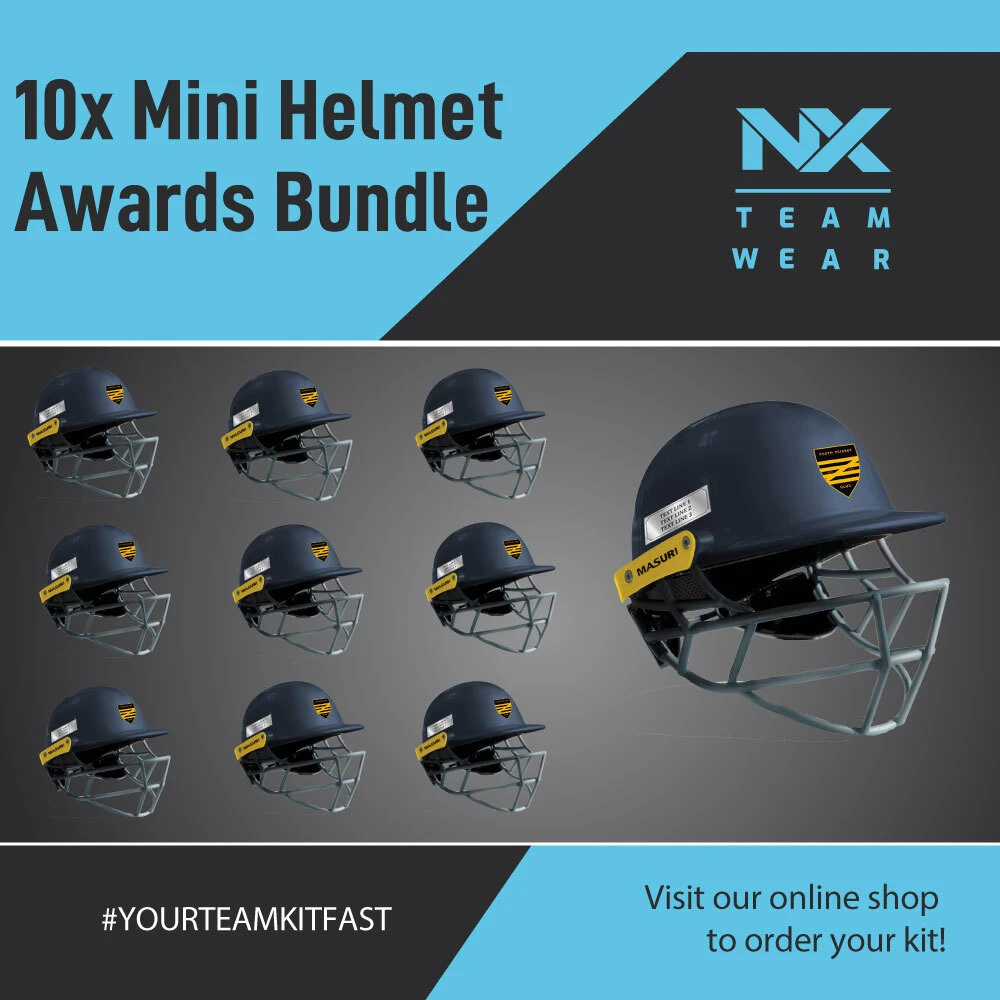 10x Mini Helmet Awards Bundle