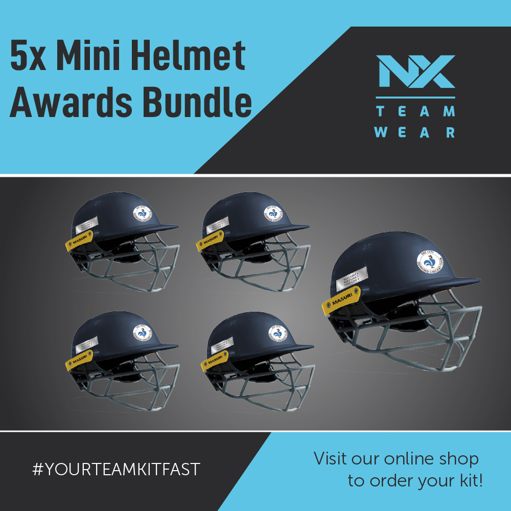 5x Mini Helmet Award