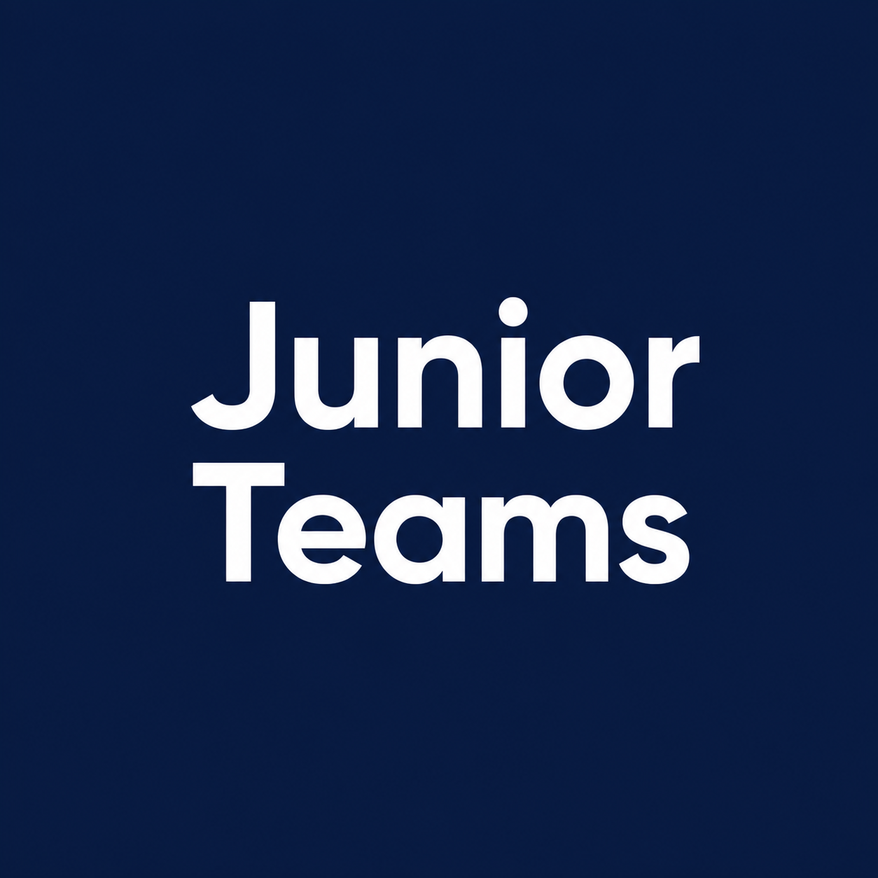 Junior Teams - Demo CC