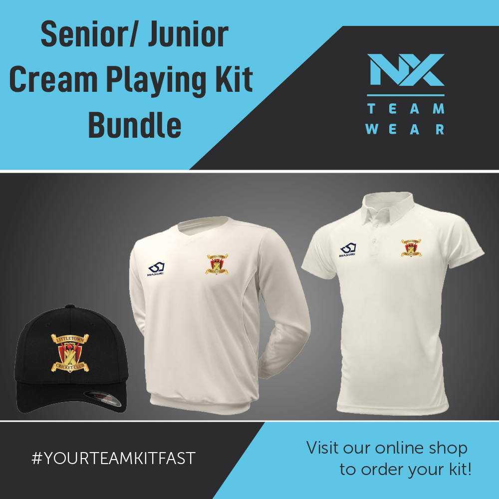 Senior/Junior Cream Playing Kit Bundle
