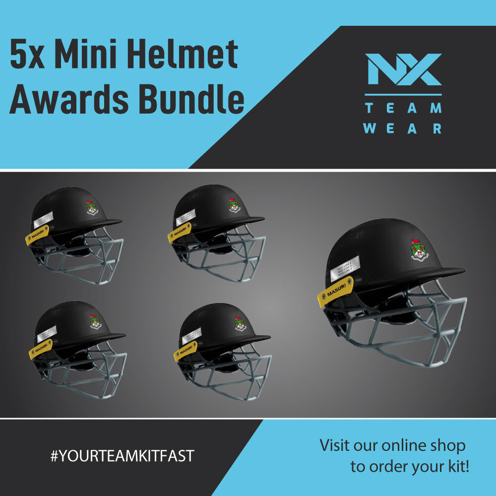 5x Mini Helmet Awards