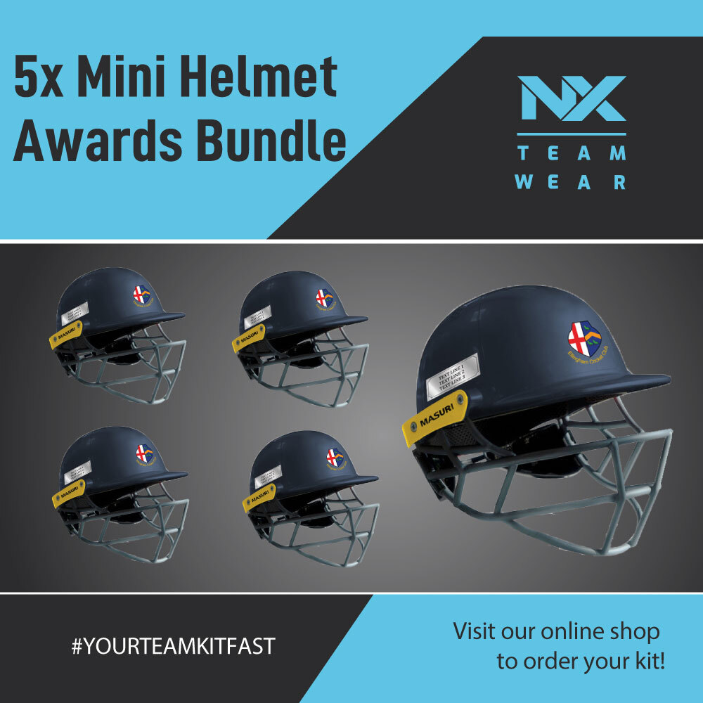 5x Mini Helmet Award